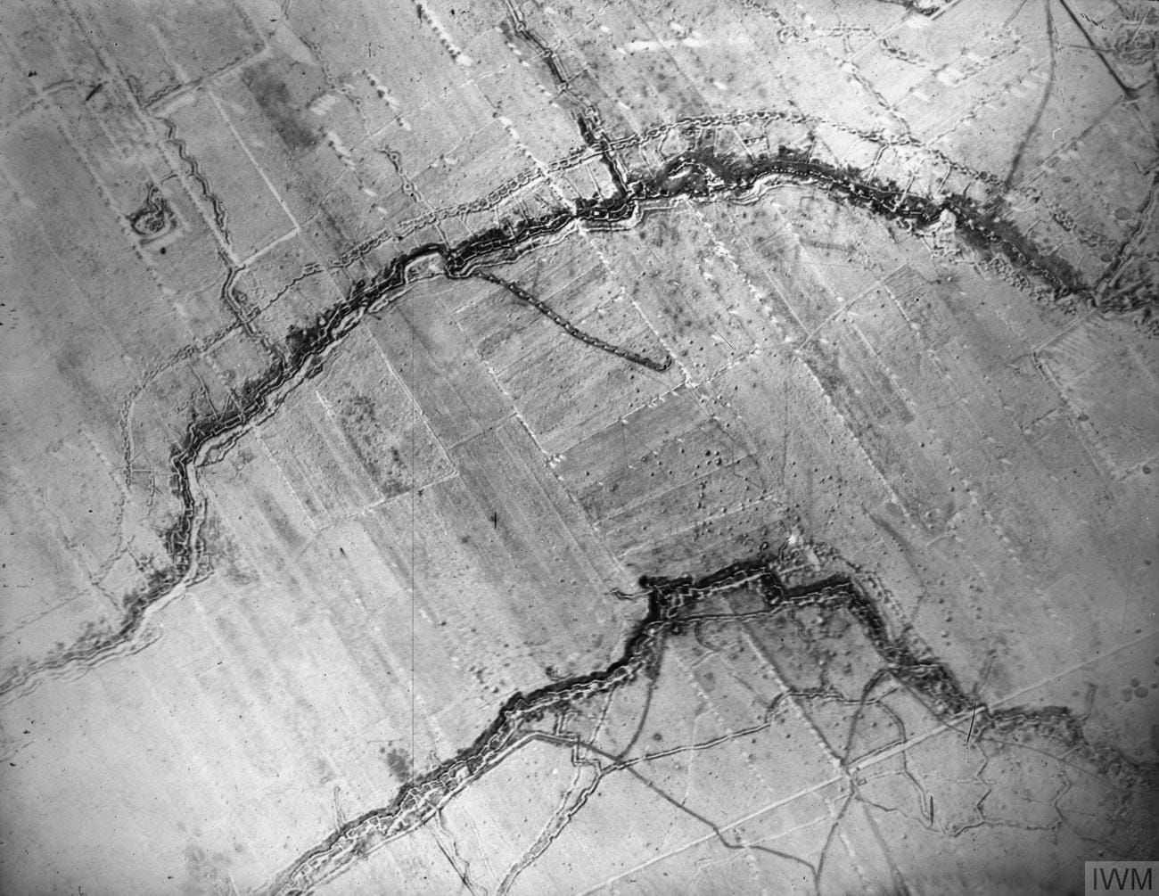 Luchtfotografie van het Westfront, 1916