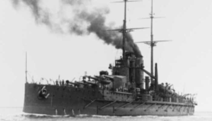 SMS Viribus Unitis in 1912