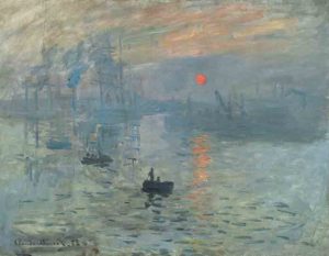 Impression, soleil levant - Claude Monet (1872)