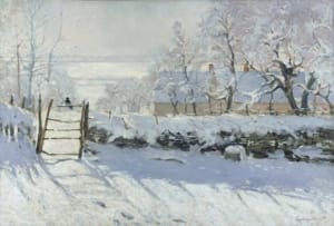 La Pie - Claude Monet (1868–1869)