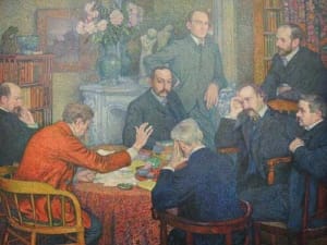 Théo van Rysselberghe - La Lecture (1903)